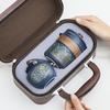 Travel Tea Set Kuaike Cup Portable Outdoor Tea Cup One Pot Three Cups Teapot Souvenir Light Luxury Gift