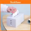 Modern Minimalist Pp Paper Towel Dispenser With Adjustable Step Design For Living Room And Bathroom