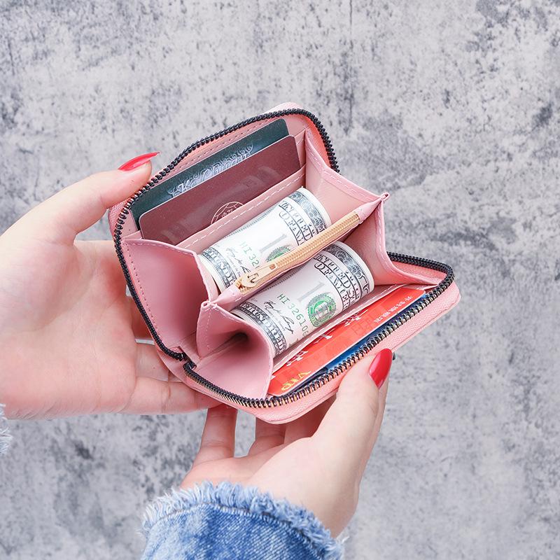 2021 Women's Zipper Flower Coin Purse: Korean Style, Mini, Versatile