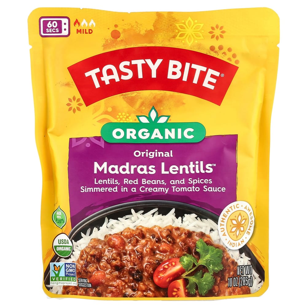 Tasty Bite India Madras Lentils Original Mild 285g (10oz)