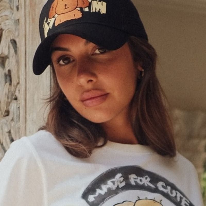 

THE ASHLYNN [SIGNATURE FIT] HALF MESH cap WITH PAM_black FREE