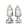High-Temperature Pneumatic Shut-off Valve, 304 Stainless Steel Threaded T-Type Angle Seat Drum Water Valve