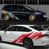 Car Side Stickers Personalized Graphic Design Vinyl Waterproof Decals Outdoor Sports Style Auto Body Window Decors Accessories