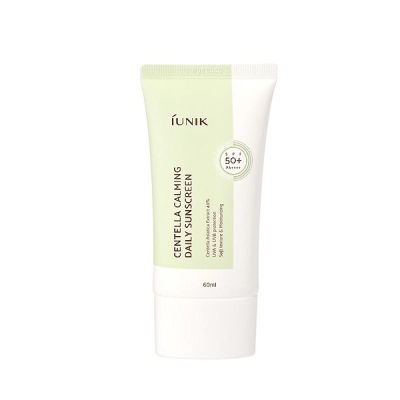 

iUNIK Centella Calming Daily Sunscreen SPF50+/PA++++ 60ml / Korean Cosmetics