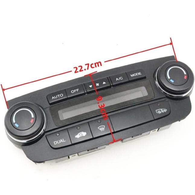 Car Air Conditioning Knob Control Button Compatible for Honda CRV 2007 2008 2009 2010 2011 A/C Temperature Adjustment Switch Panel(Used Without
