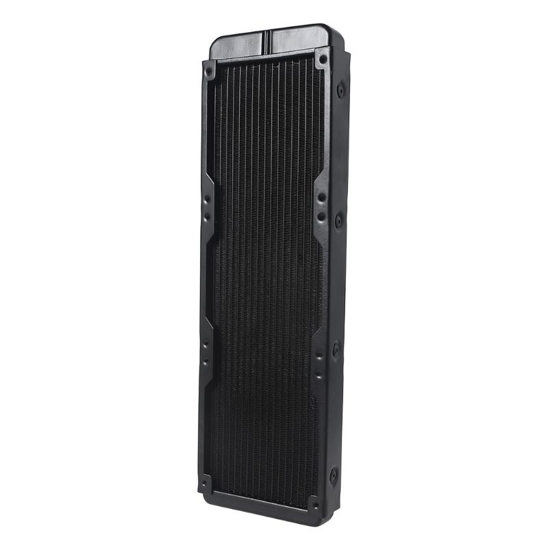 Water Cooling Computer Radiator 18 Pipe Aluminum Heat Exchanger Liquid Cooling Heat Sink for CPU PC Water Cool System