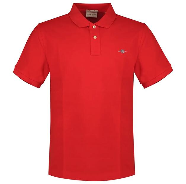 Gant Reg Shield Pique Short Sleeve Polo