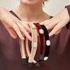ctwins Velvet CT Point Hairband_2 Velvet Cubic Hairband