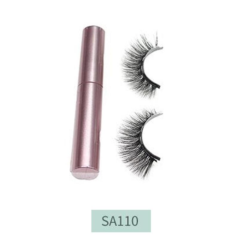 

1 пара магнитных норковых ресниц 3D макияж магнитные ресницы подводка для глаз набор пинцетов as the picture