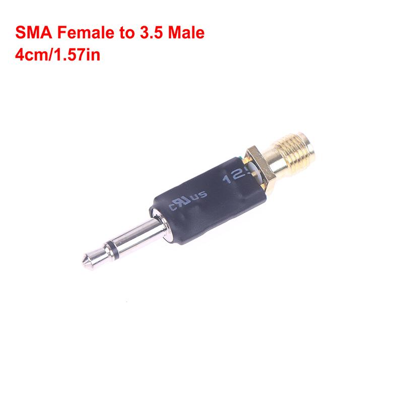 1Pcs / Lot Sma Male Female To 3.5Mm Mono Headphone Audio Radio Test Adapter Connector Sma To 3.5Mm Adapter