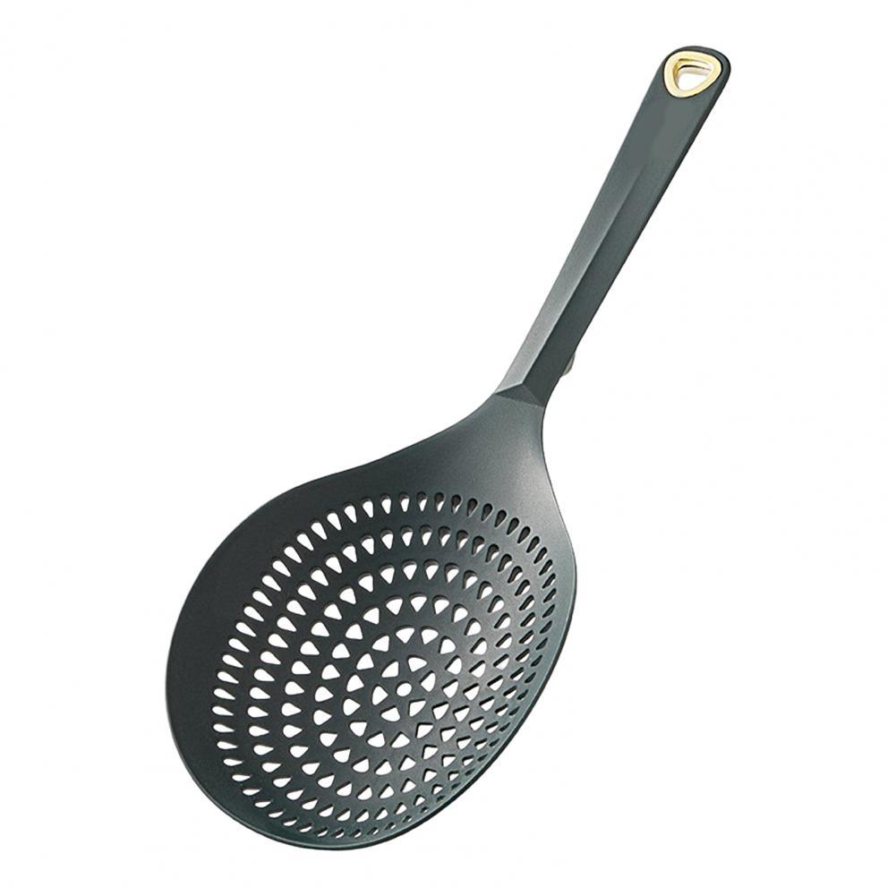 Skimmer Spoon Scratch-proof Scoop Colander Hook Design Hollow  Reusable All Purpose High Temperature Resistant Scoop Colander