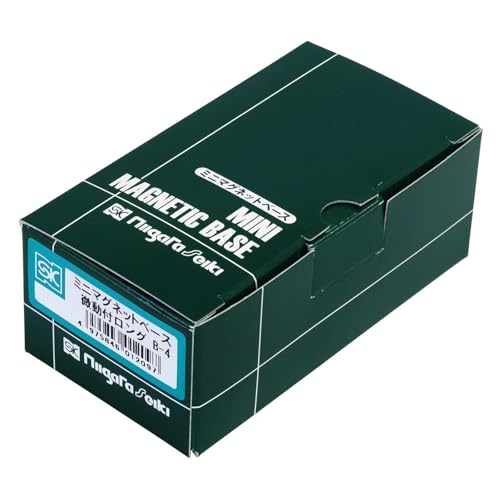 Niigata Seiki SK Made in Japan Mini Magnetic Base with Fine Adjustment, Long, 65N B-4
