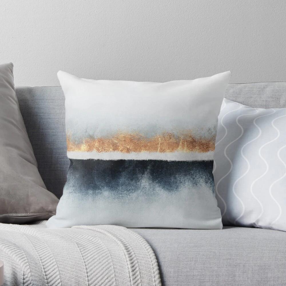 Dekorative Heim Kissenhülle Kissenbezug Nordisch 45*45 40*40 50x50cm Modernes Wohnzimmer Sofa Haus Abstrakt Tinte