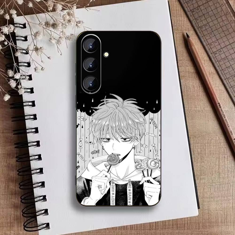 N-Tamon's B-Side Phone Case For Samsung Galaxy A73,A21s,A22,A31,A52,A53,A71,A41Soft Black Shell