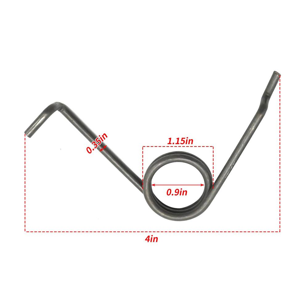 2Pcs Return Clutch Pedal Spring For Truck 1628381 82332690 8189666 22531