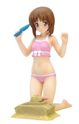 BEACH QUEENS Girls & Panzer Nishizumi Miho 1/10 Maßstab PVC Bemalte Komplettfigur