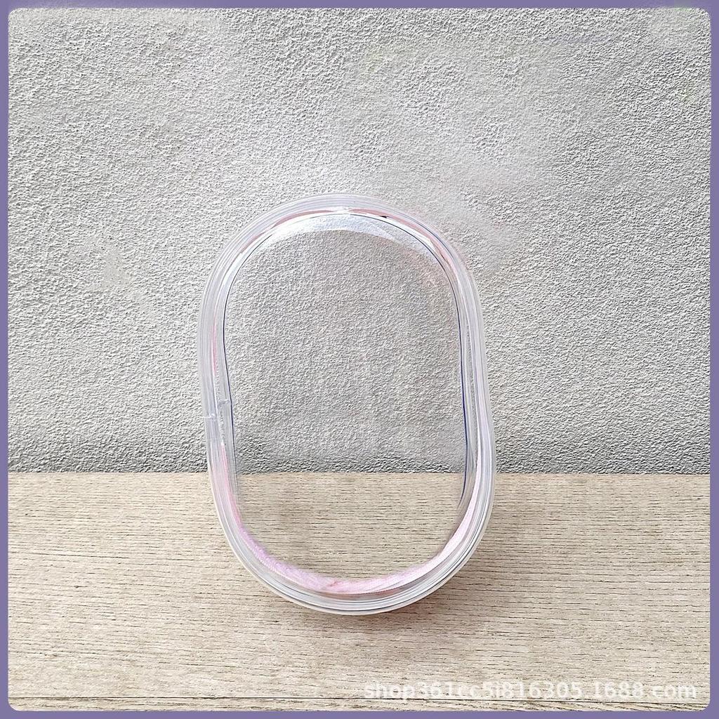 10cm Cotton Doll Transparent Protection Bag - High Transparency, Scratch-Resistant Hanging Display for Outings.