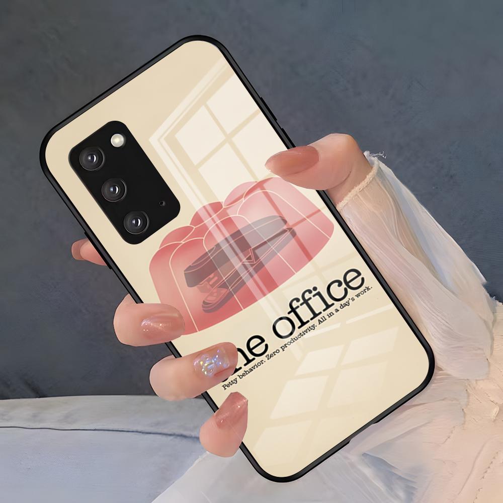 The Offices TV Phone Case For Samsung S26 S25 Plus S20 S20 Plus S22 Ultra S23 FE S21 Plus S21 Ultra Glass Cover