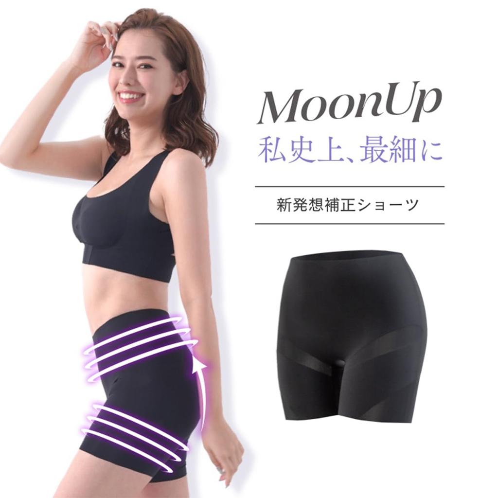 Moon Up Shorts Pelvic Increases Calorie Size L (moonup shorts) Shapewear, Girdle, Seamless, Washable, 24-Hour Care, Burn,