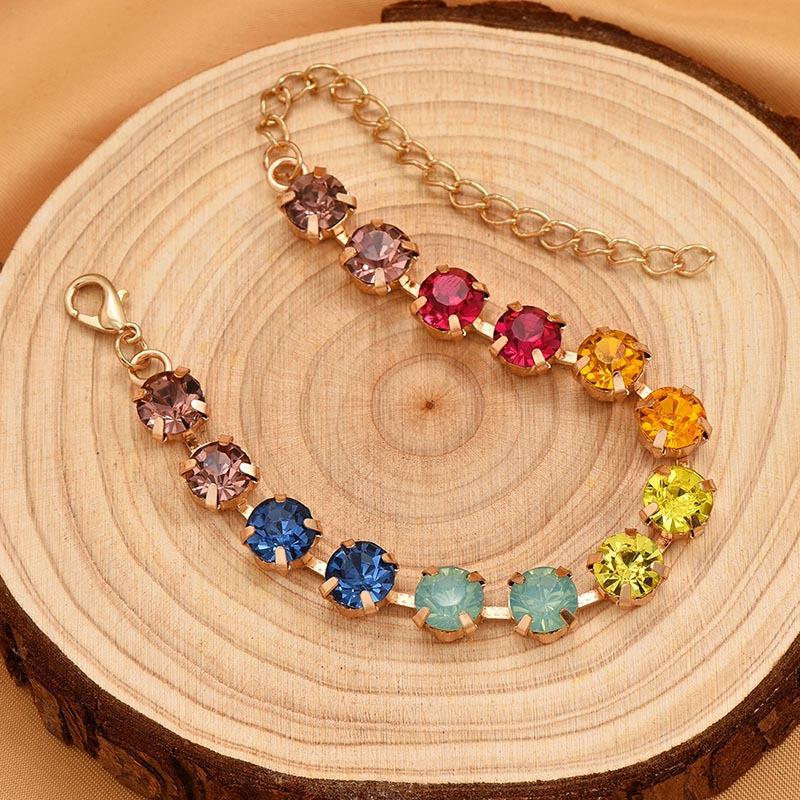 Fashion Geometric colorful bracelet for Ladies