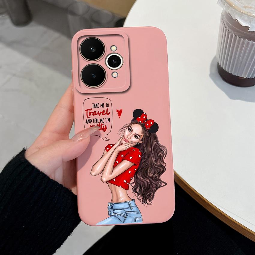 For Realme 15 C73 C33 C35 Note 70 70T 15T 15X C21Y C25Y Shockproof Silicone Phone Case Handsome Boy Girl Patterns Fashion Shell For Realme Back Covers