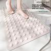 Bathroom Mat Anti-slip Grip Mat Soft Shower Massage Mat Bathtub Carpet Shower Mat Floor Mats Hotel High End Feel 2025