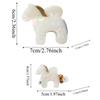 2 PCS Acetate Hair Clip Horse Shark Clip Barrettes Hair Accessories Acetic Acid Hairpins Rhinestone Waterproof Foal Side Clip