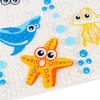 Safety Kids Anti Slip Bath Mat Soft Cartoon PVC Non Skid Shower Mat with Suction Cups for Toddler Bathtub