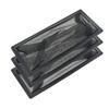 Set mit 3 Bodenregister-Filtergittern 4x10 Zoll PVC-Gewebe Schützt Lüftungskanäle und Verbessert die Innenraumlüftung
