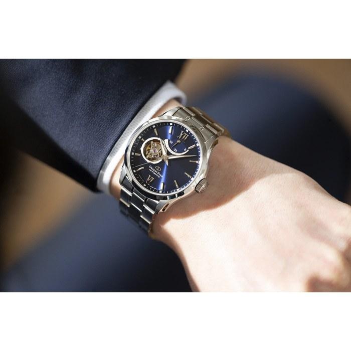 [Orient Star] RK-AT0002L Automatic Watch, Semi-Skeleton, Navy