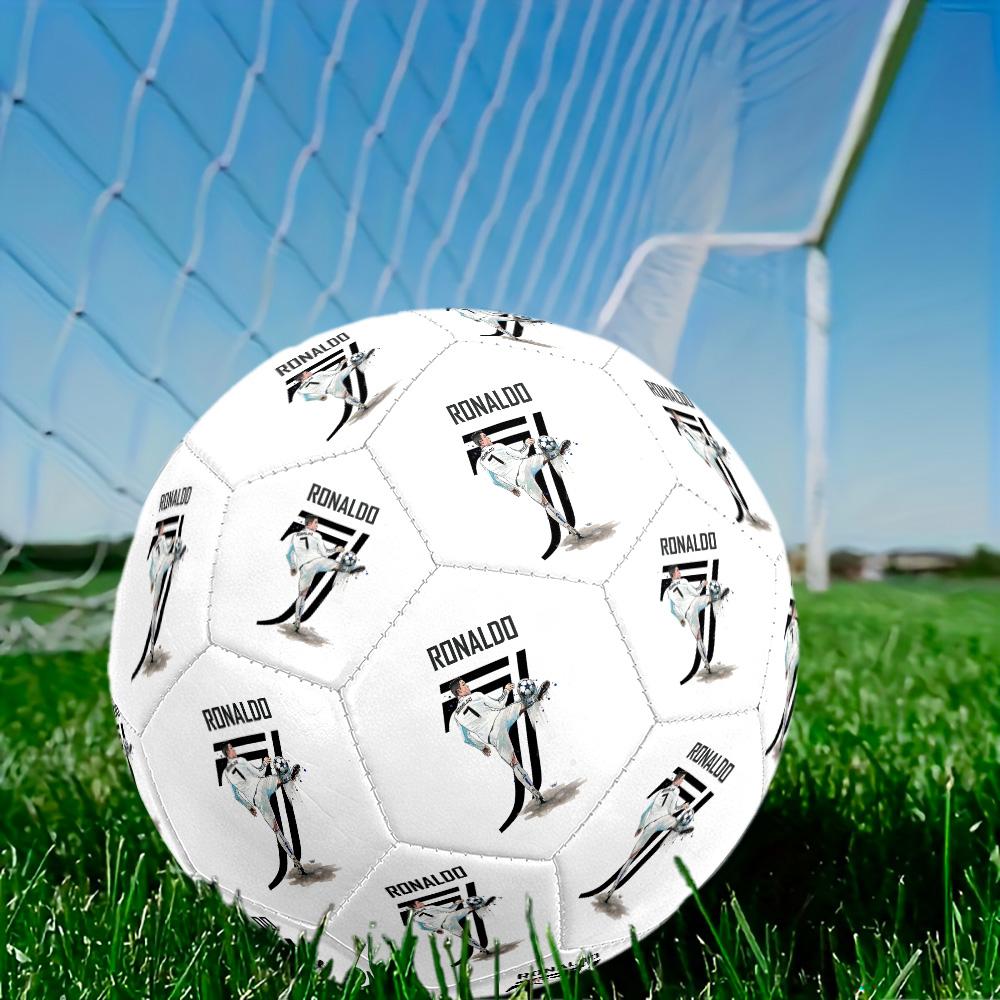 Cristiano Ronaldo29 Taglia 5 Pallone da Calcio Cucito a Macchina Universale Indoor/Outdoor per Accessori da Calcio