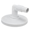 Skimmer Vacuum Plate with 90  Degrees  Elbow Plastic Pool Vacuum Plate Replacement for Hayward