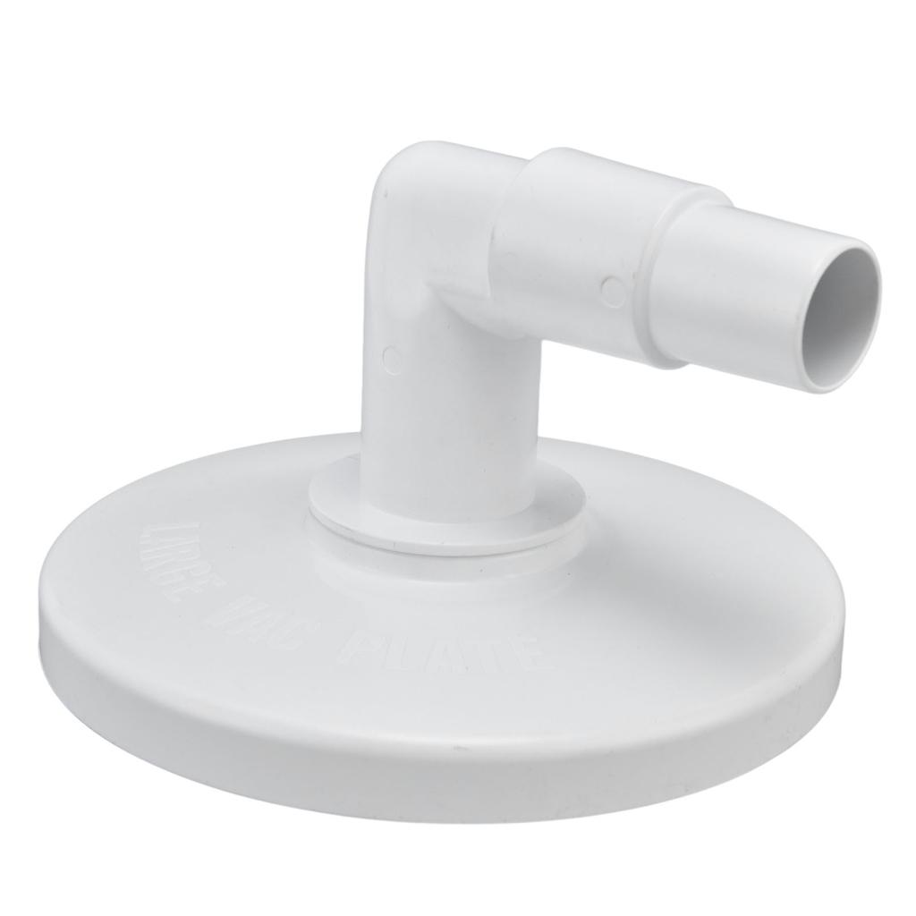 Skimmer Vacuum Plate with 90  Degrees  Elbow Plastic Pool Vacuum Plate Replacement for Hayward