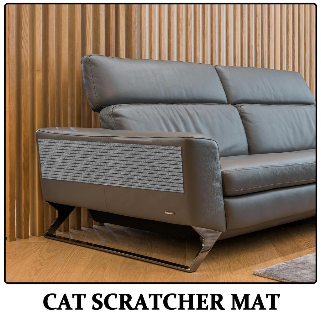 Self-Adhesive Carpet Stair Treads Cuttable Cat Scratcher Mat for Wooden Steps Home Office Non-Slip Pet-Friendly