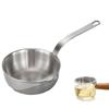 Scalding-proof Egg Frying Pan Ergonomic Handle Butter Warmer Turkish Coffee Maker  Kitchen Tool