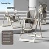Multifunctional Foldable Baby High Chair - Portable Infant Dining Seat