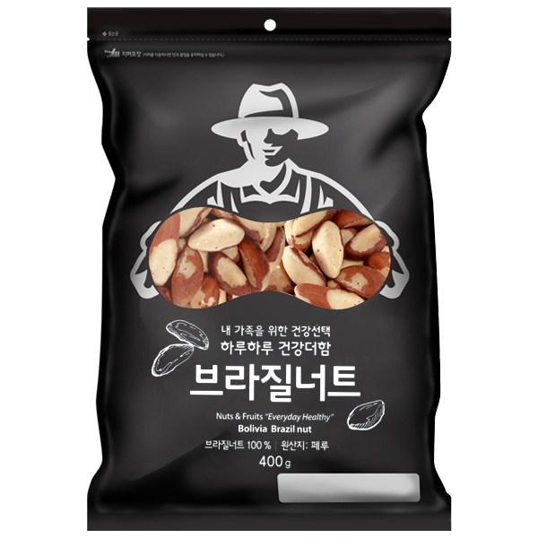 

Nuts Farm Бразильские орехи, 400 г, 1 шт., Корейские орехи