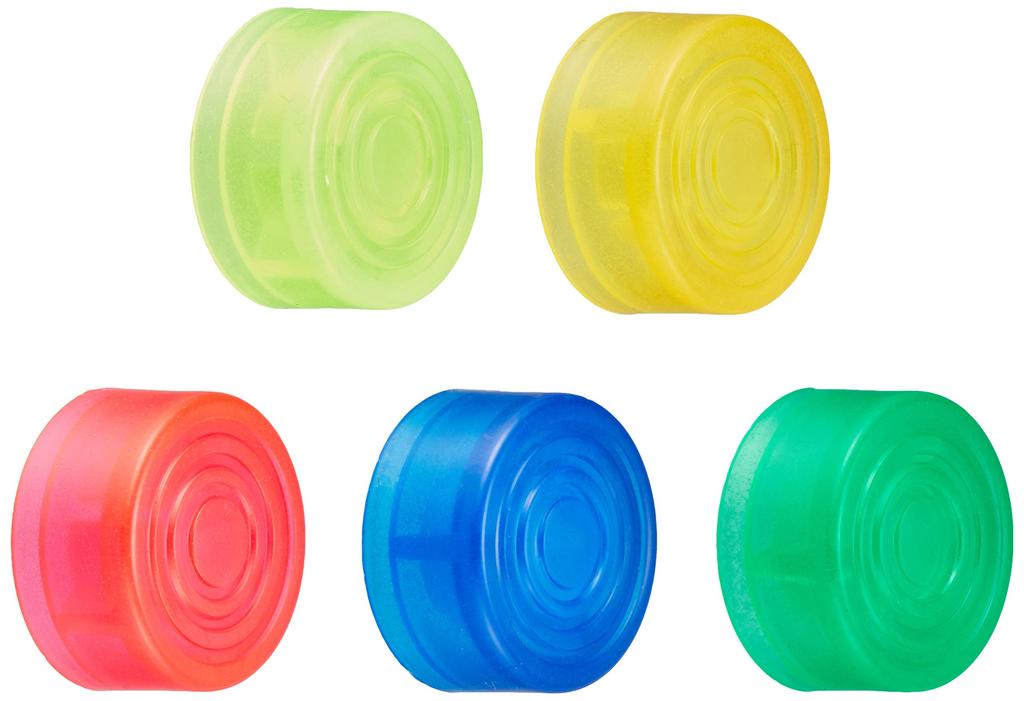 TRUE DYNA Effector Footswitch Hat Set of 5 (Glow-in-the-Dark Type) - (EFSH-02-A)