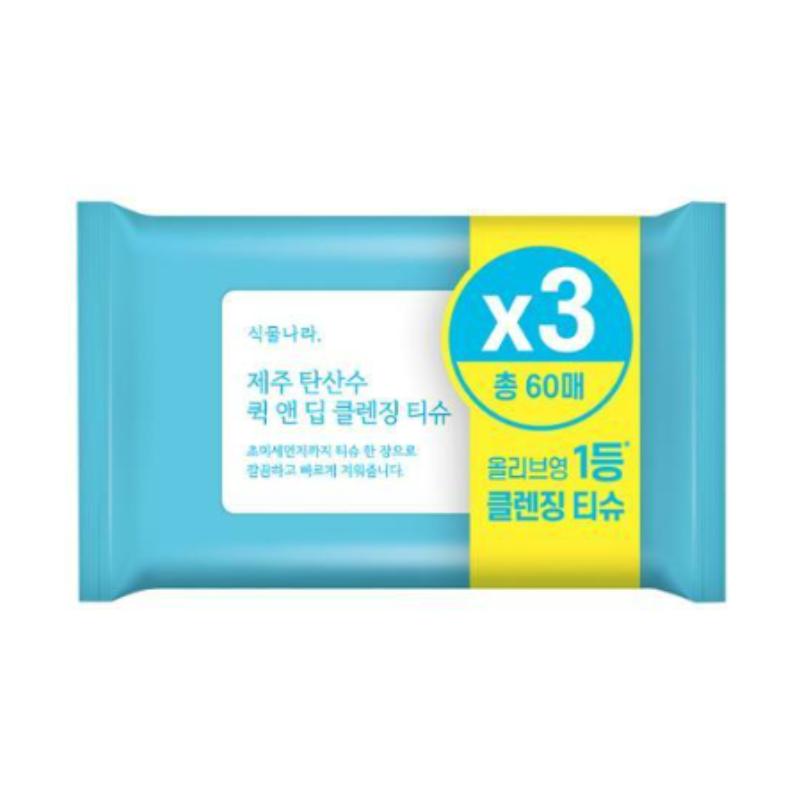 

SIKMULNARA Быстрое и Глубокое Очищение Салфетки 20 Штук x 3 Упаковки