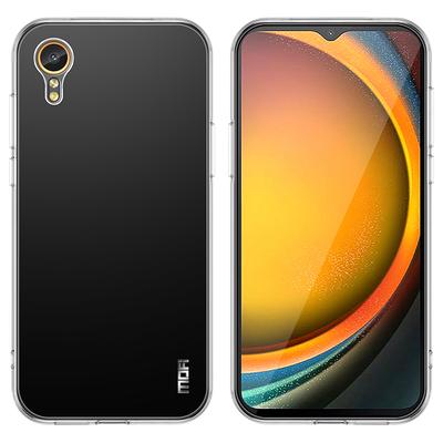 MOFI Pro Samsung Galaxy Xcover7 Pouzdro na telefon Křišťálově čirý Měkký TPU Kryt na telefon