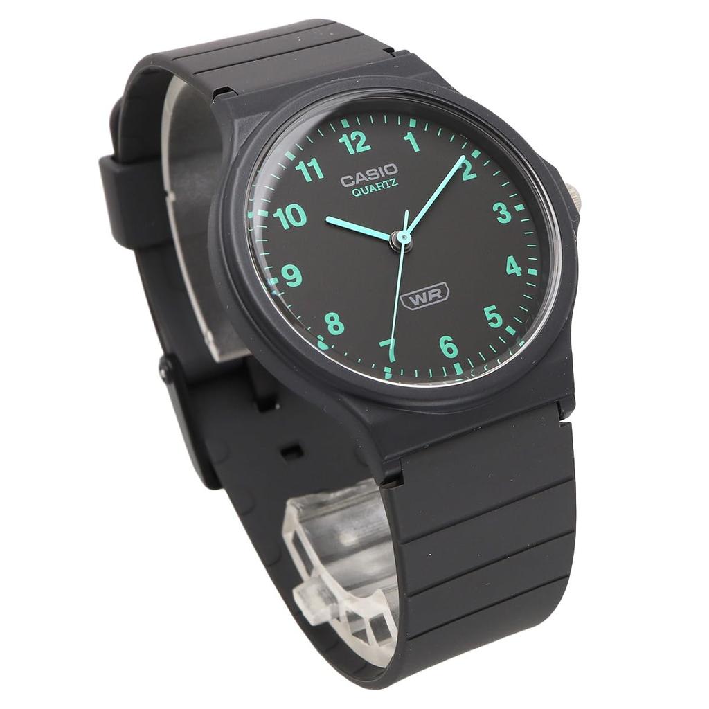 Casio Analog Watch with Biomass Plastic Dark Overseas Model MQ-24B-8B Band, Unisex, Gray, (Used)