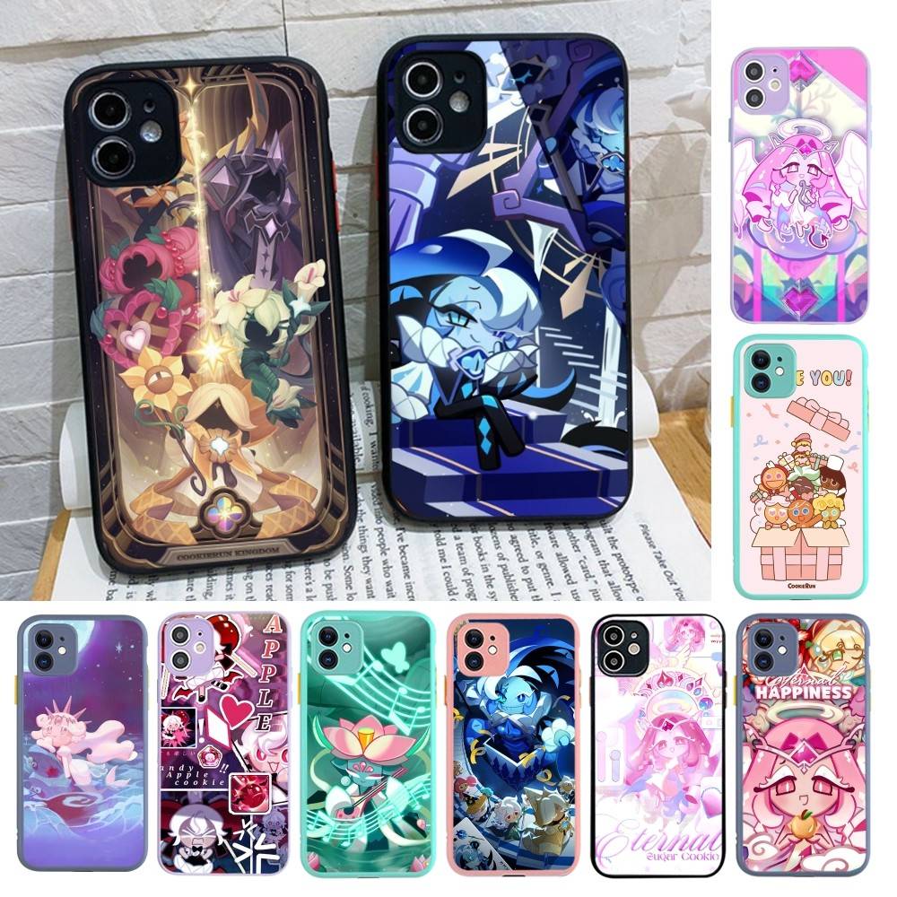 Mobile Game C-Cookie Run Kingdom Phone Case For IPhone 16 15 14 13 12 11 Pro Max 7 8 6 6s Plus Matte Cover