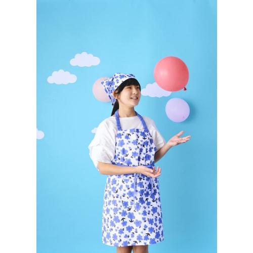 Rep habituel Bromma Kids Apron 3-Piece Set, Yellow, Floral Print, Includes Bandana and Drawstring Bag, 100% Cotton, Machine Washable, for Girls and Wo