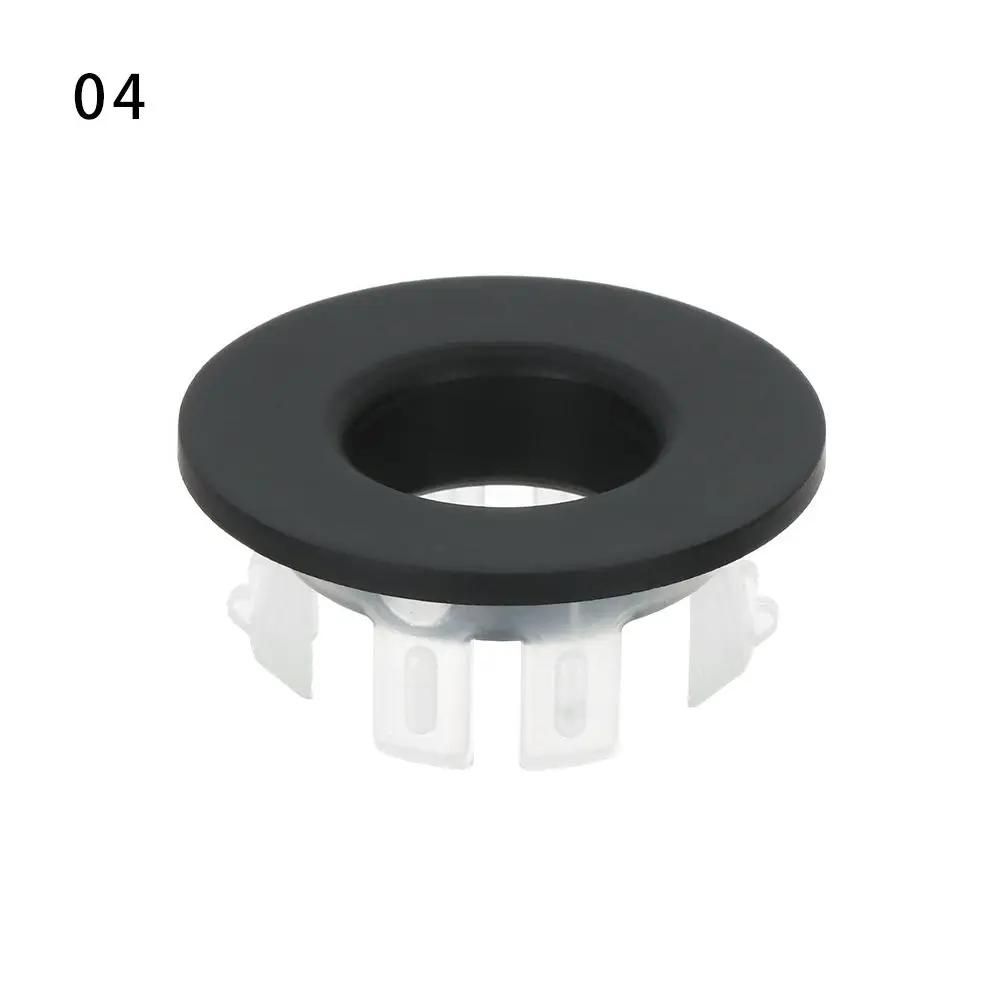 Tappo Scarico Vasca da Bagno Tondo Anello Rubinetto Tappo Copri Foro Troppopieno Tappo Foro Lavandino Inserto Lavabo Anello di Rifinitura Sostituzione Tappo