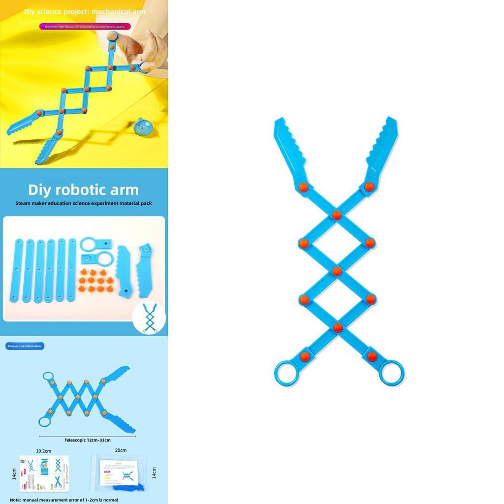 Science Experiment Mechanical Hand Stem Diy Educational Toy For Kids Home Learning