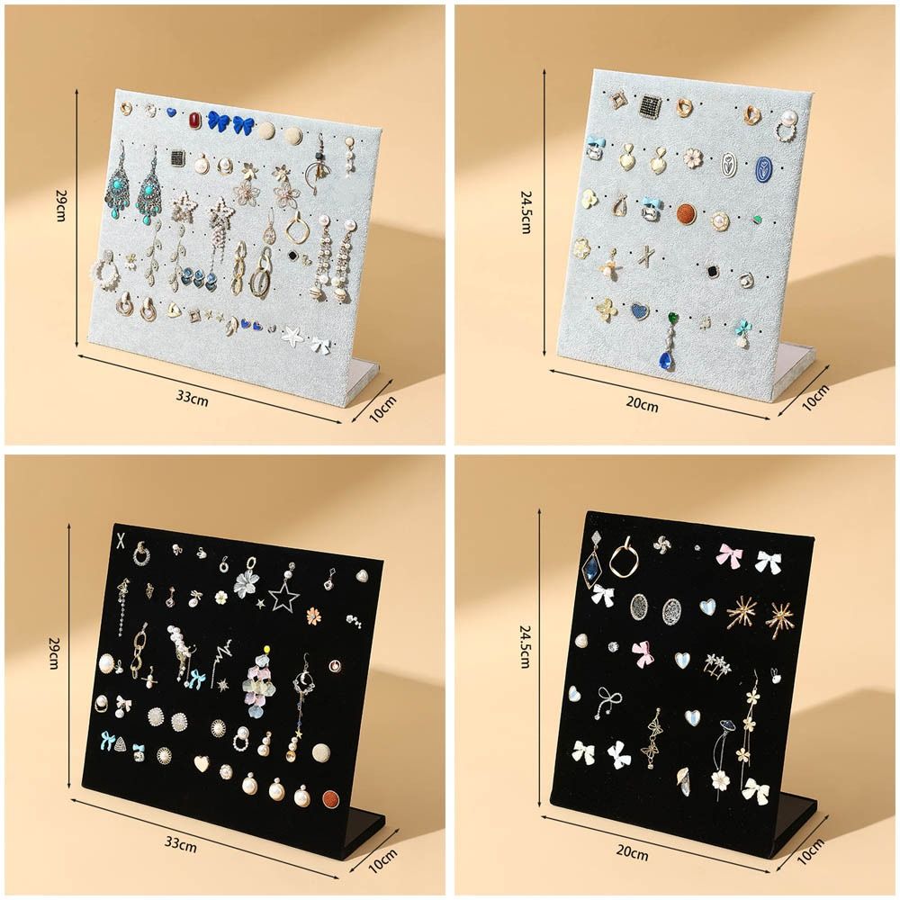 Flannel Ear Stud Display Rack Hanging Display Stand Useful Earring Display Shelf  Jewelry Props
