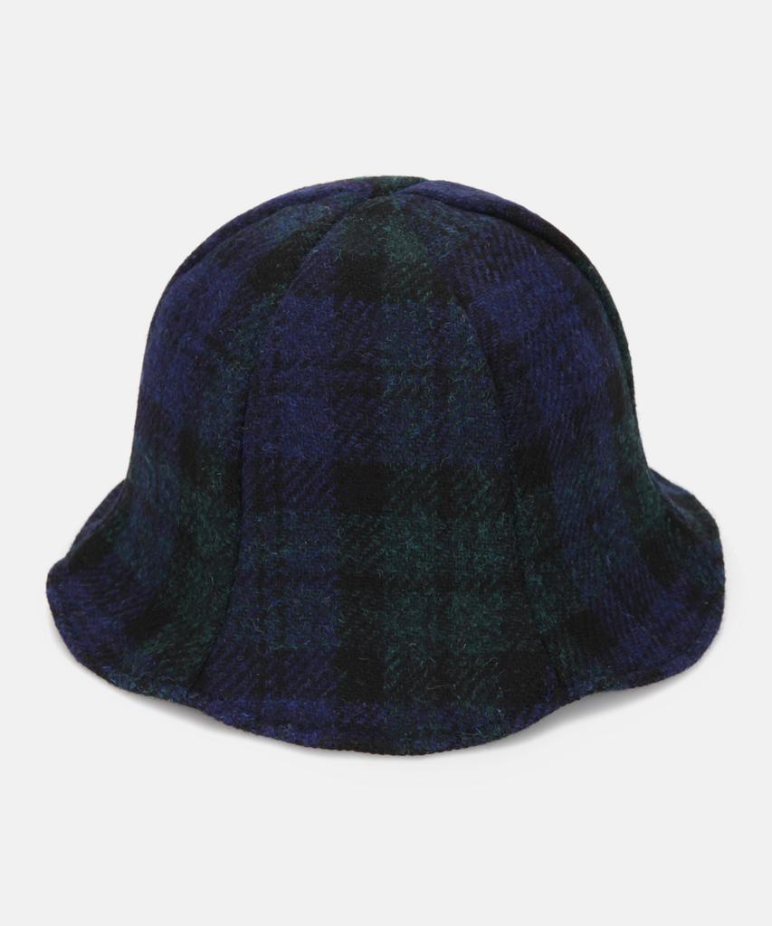 Hwaiteusaenjeu Purple Label Harris Tweed Bucket Hat Alana Navy