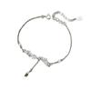 2025 New Style Exquisite Sterling Silver Bracelet for Women - Light Luxury 999 Silver Girls' Birthday Gift