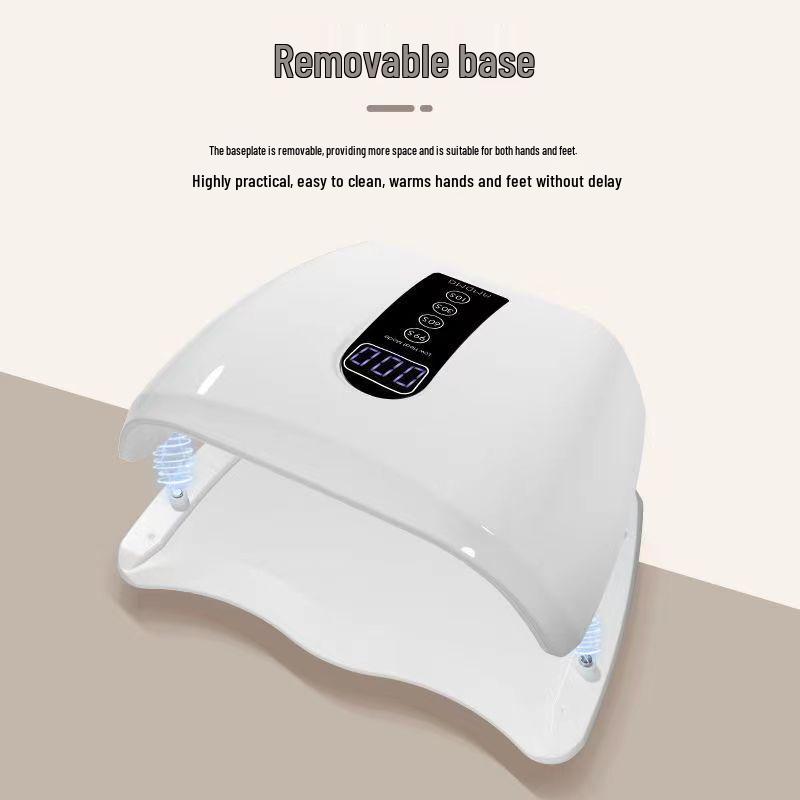 96W Dual-Hand Nail Lamp M8 with Smart Touch UV/LED Dryer