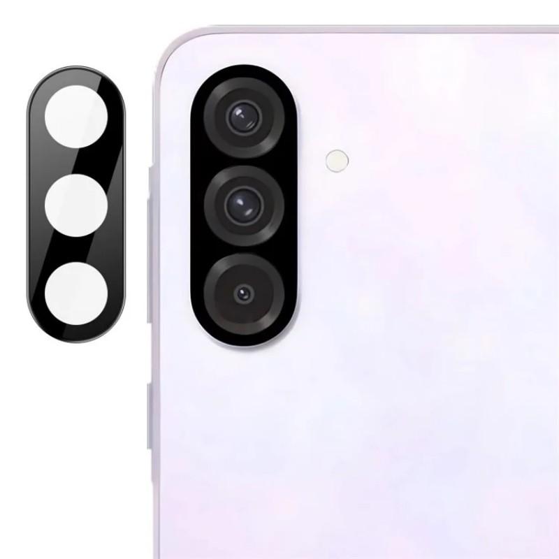 

Для Samsung Galaxy A56 5G Защита объектива камеры WANLONFENG HD Полностью черная пленка для объектива с шелкографией Black